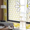Yellow Daisy Bee Tulle Curtains Living Room Kitchen Chiffon Curtain Bedroom Balcony Sheer Curtain Fashion Home Decor