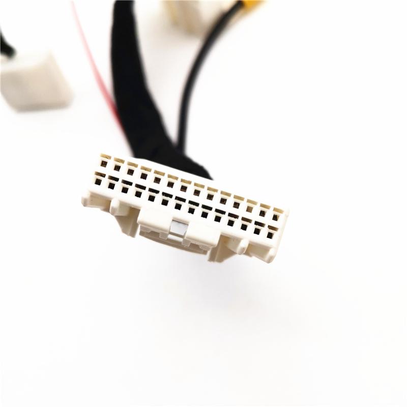 28 контактов кабель передней камеры и 24 контакта кабель задней камеры для Toyota Land Highlander Avalon