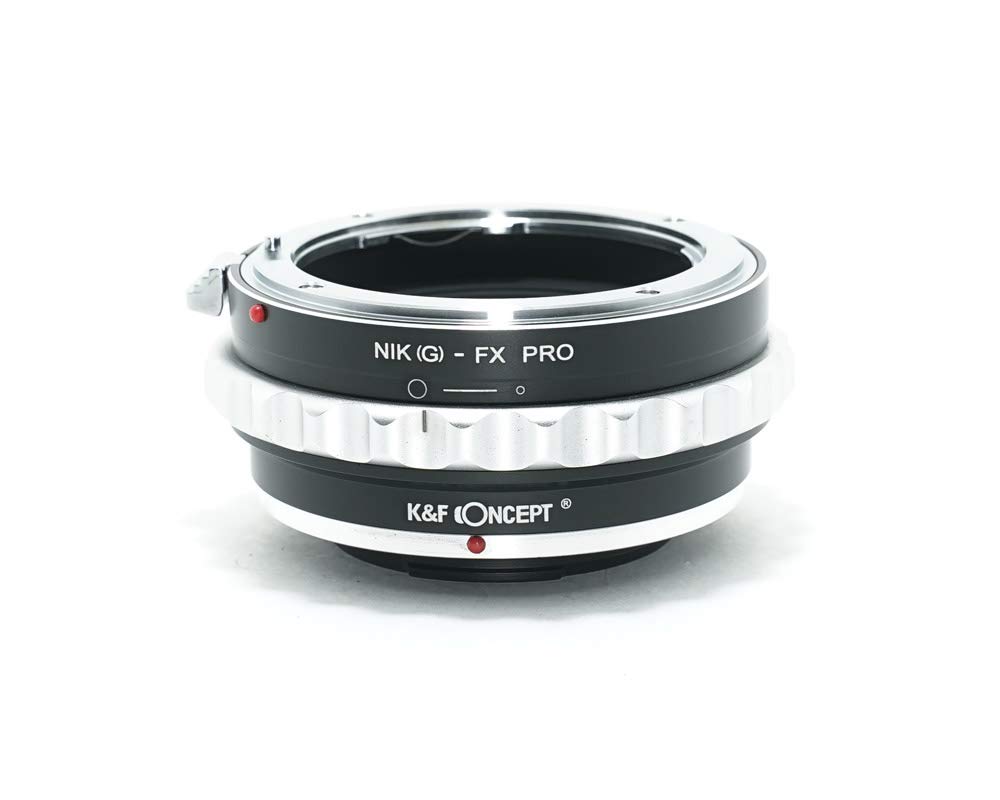 Адаптер объектива Nikon AI G для крепления Fuji X FX PRO с салфеткой для протирки линз K&F ng-fx-pro (KFFXPRO)