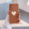 A 15 25 35 55 Love Heart Lanyard Silicone Case For Samsung Galaxy A15 A25 A35 A55 A14 A24 A34 A54 5G A04s Camera Cover A53 A52