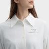 New FILA Shirts Women's Cloud White F11W438404FWT