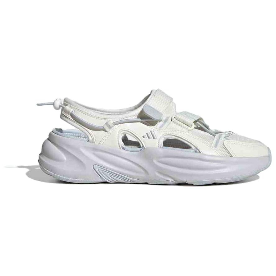Adidas Ozwave Sandal Comfortable Versatile Non-Slip Shock-Resistant Durable Creek Shoes Unisex Shoes White JS4576