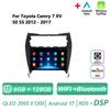 Android 17 pour Toyota Camry 7 XV 50 55 2012 - 2017 ÉDITION US Lecteur multimédia vidéo Carplay 2DIN GPS Auto Bluetooth Autoradio
