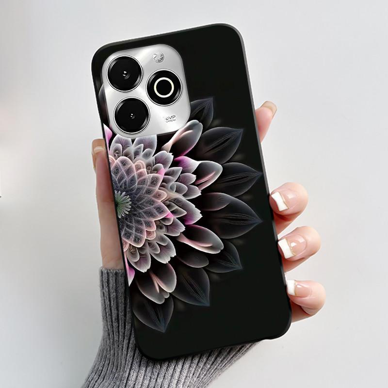 Anti-scratch Phone Case For Umidigi G100X/G9X Soft Silicone Black Casing Aesthetic Beautiful Blue Sky Sunlight Pattern Shell