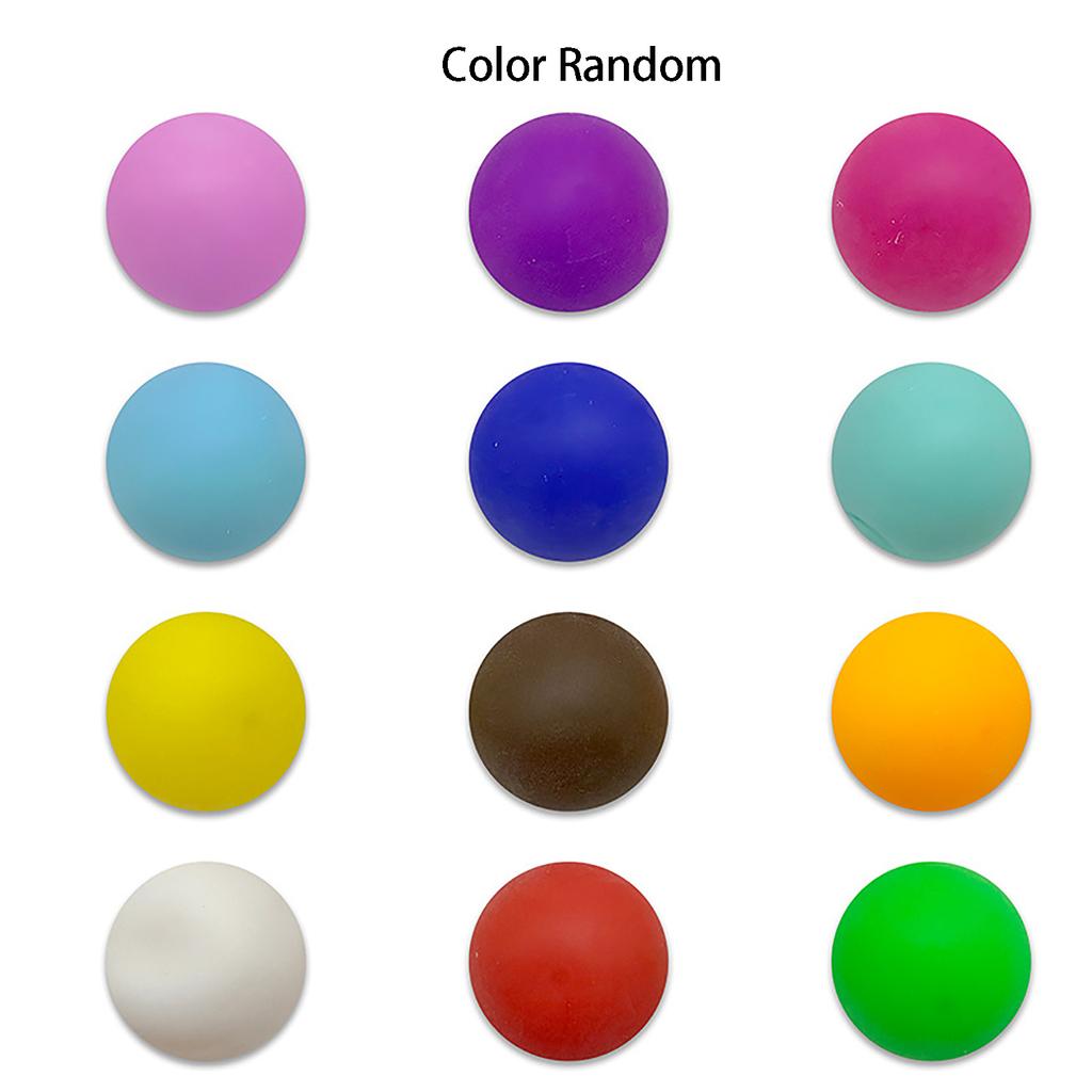Clay Decompression Ball Pinching and Squeezing TPR Soft Rubber Slow Rebound Release Ball Decompression Toy Color Random