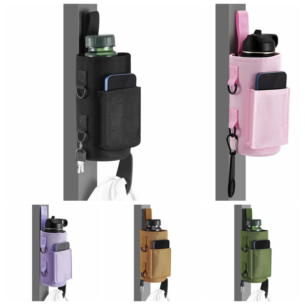 Магнитная сумка для бутылок с водой, большая вместимость, спортивная сумка для бутылок с водой, сумка для бутылок в спортзале, фитнес