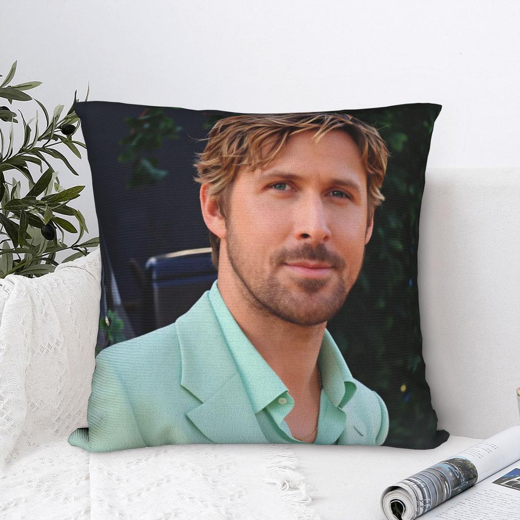 Pillow Case Ryan Gosling Comfy Pillow Cover For Sofa Car Home Decor Kawaii Pillowcases