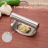 Curved Garlic Press Manual Garlic Mincer Heavy Duty Garlic Rocker Crusher  Home Cooking