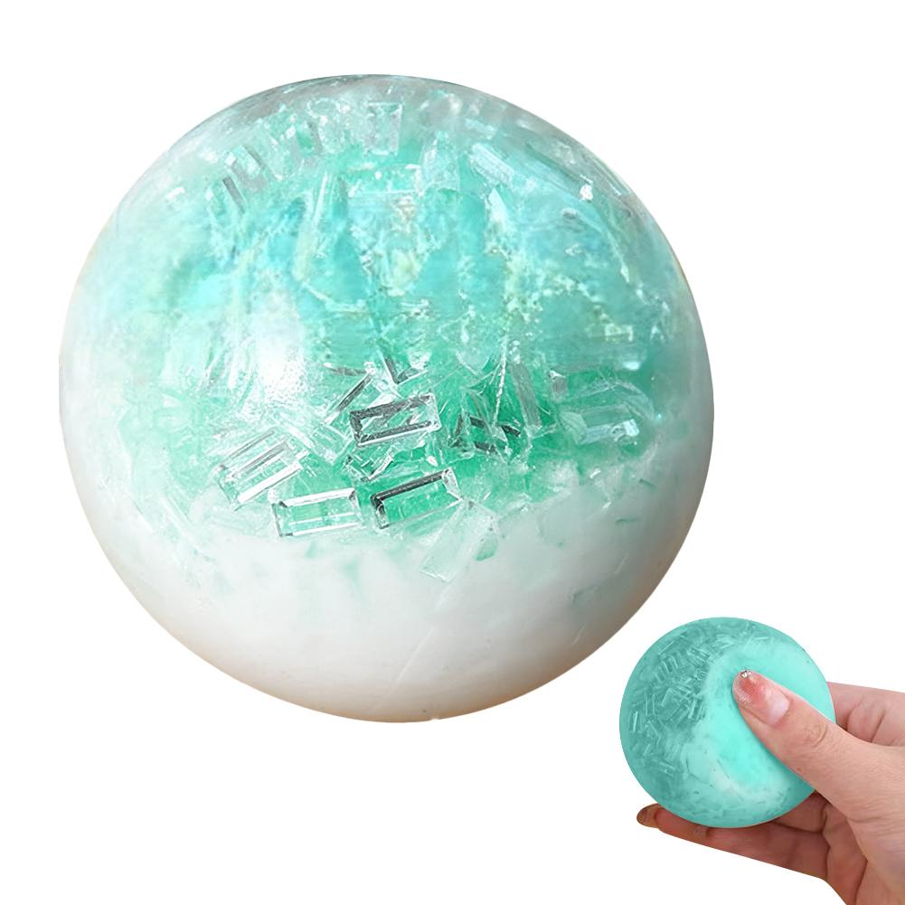 Squeeze Sensory Toy Soft Relaxation Fun Portable Calming Gadgets Kids Adults Colored Ball Fidget Toy For Home School Traveling
