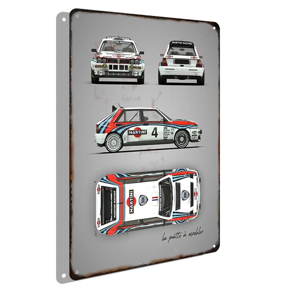 Super Car Retro Metal Poster Board Garage Vintage Decorative Tin Sign Auto Club Wall Art Plaque for Modern Home Decor Aesthetic