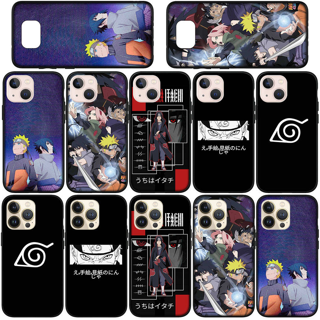 Для Samsung Galaxy S25 S24 S23 S22 Ultra FE Plus A37 A57 A56 A55 A06 A16 A15 A36 A26 A35 A05 A25 A54 A34 Чехол для телефона Прекрасный Учиха Саске Наруто