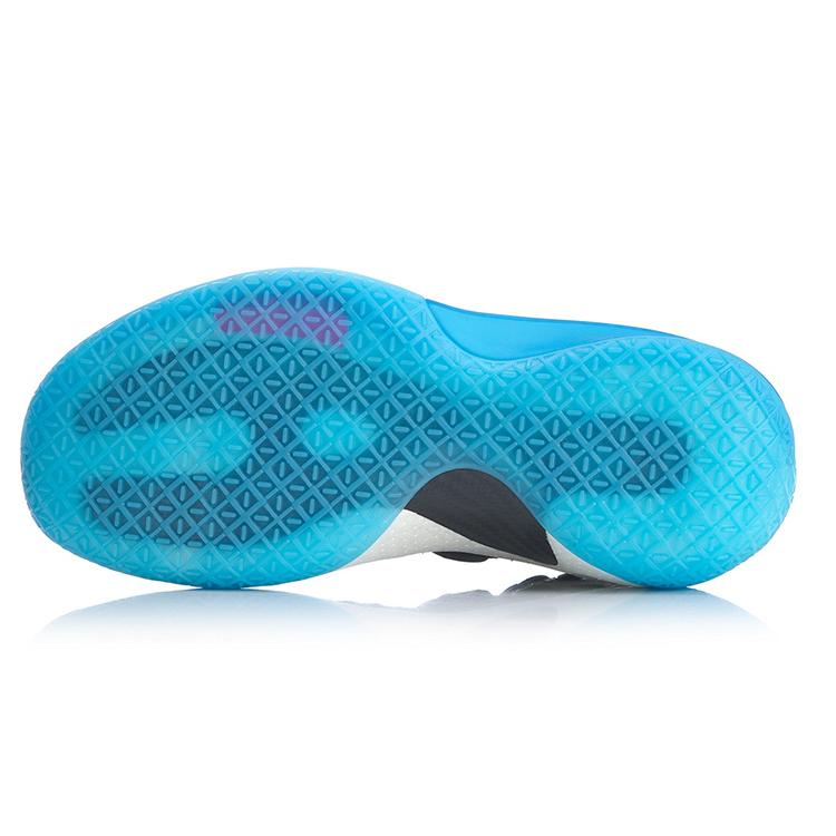 Li Ning Кожаные Нескользящие Износостойкие Средние Баскетбольные Кроссовки Мужские Черные ABAP113-2