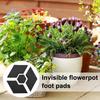 Подставки под цветочные горшки Шестиугольные Невидимые Коврики под ножки для цветочных горшков