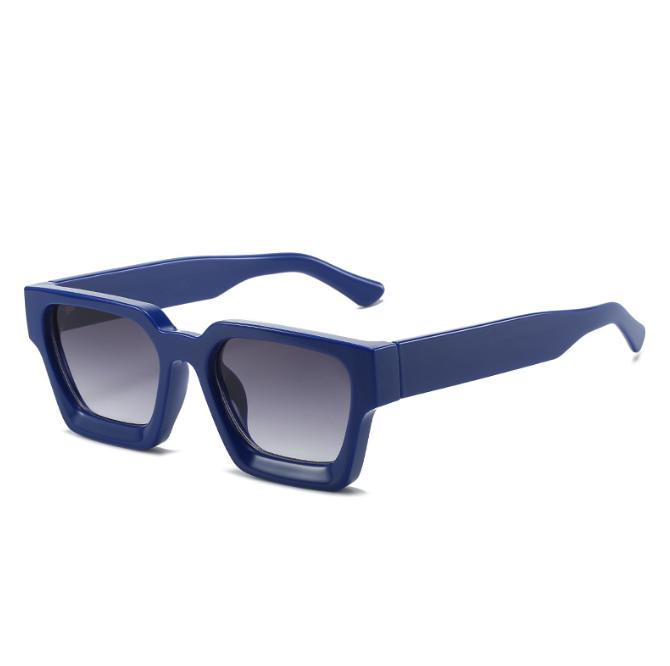 Vintage Square Sunglasses for Women Men Square Thick Frame Sun Glasses Simple Style Shades Gafas De Sol Mujer Marca