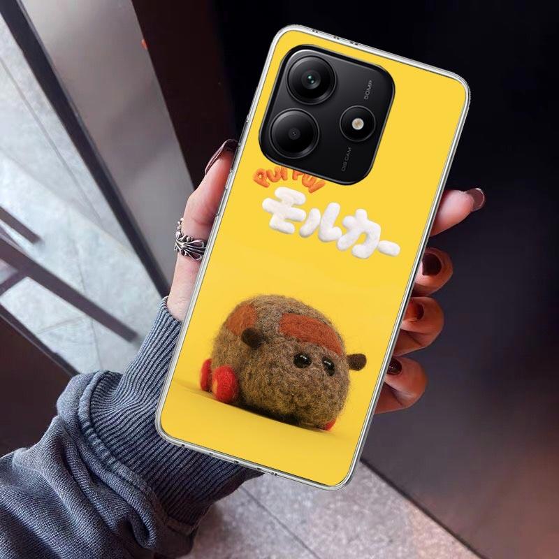Cute PUI PUI MOLCAR Phone Case For Xiaomi Redmi Note 15 14 14S 13 12S 12 Pro Plus 11S 11 10S 10 4G Cover 11E 11T 5G Print Fundas