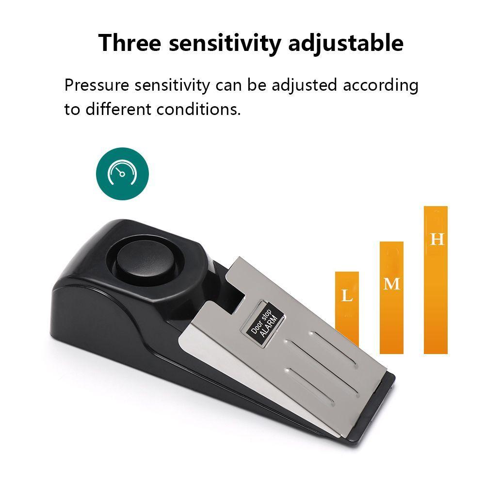 120 дБ Противосигнальная сигнализация от сильного вторжения Противоугонный Стопор для двери от взлома Детекторы открытия/закрытия двери