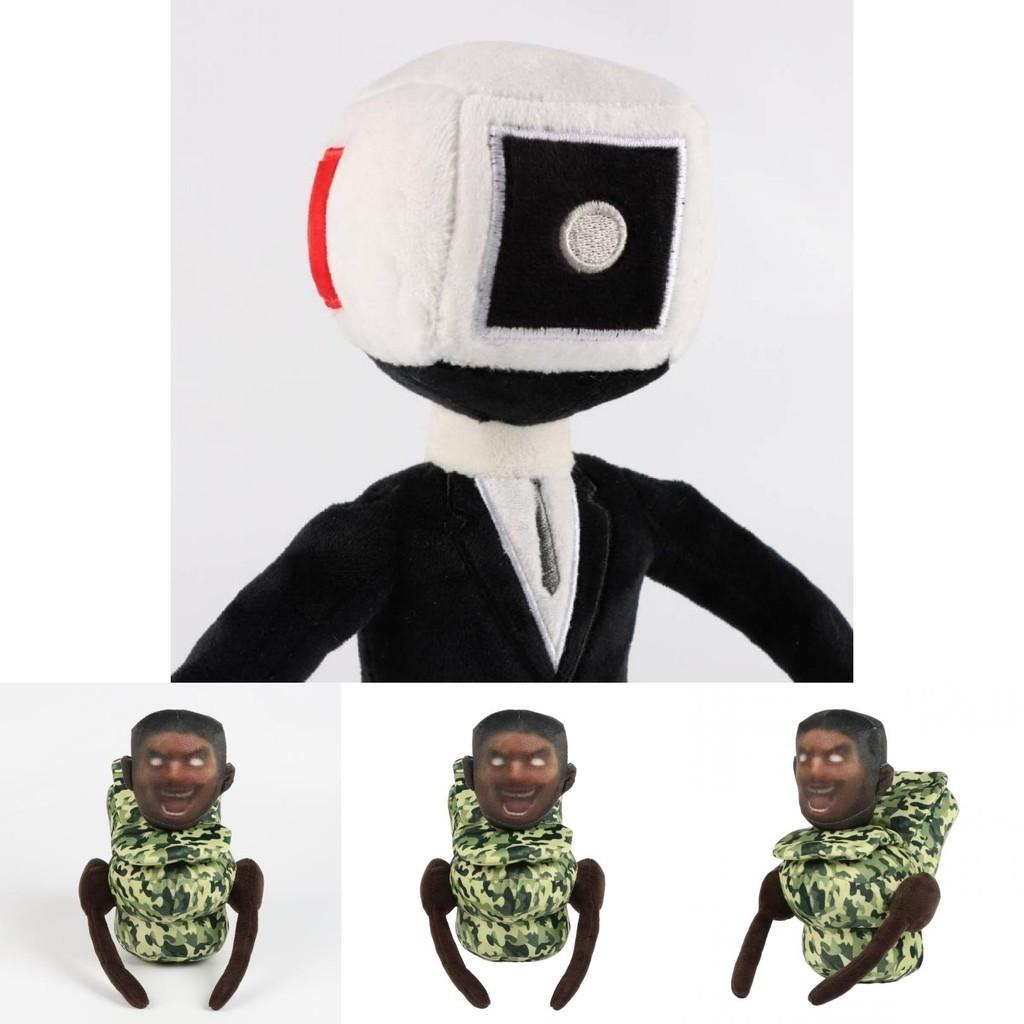 Skibidi Toilet Speakerman Plush Toy Multiple Colors And Designs Available