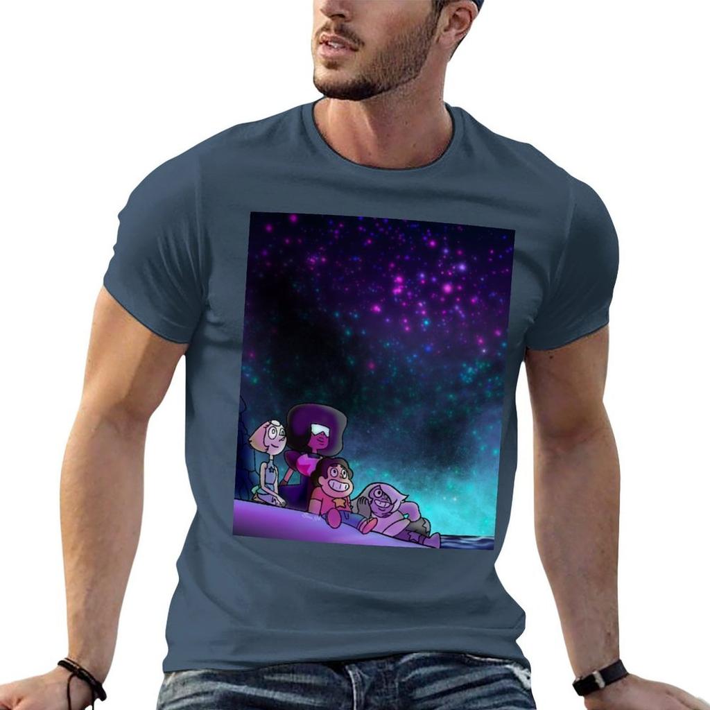 Steven Universe Intro Stargazing (v1) T-Shirt shirts graphic valentines clothes Unisex's clothing