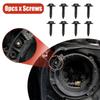 7 Inch Round Headlight Mounting Retaining Bracket Ring For LED Headlights For Jeep Wrangler JK 07-17 With Headlight Metal Rings
