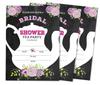 Inkdotpot 30A FloralA Fill-In Style Bridal Shower Invitations Wedding Blank