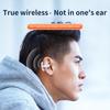 VAORLO Ear-Clip Single Earphone Painless Wear 50 Hours Music Time HiFi Low Lantency Earbud With Microphone Bluetooth 5.3 Headset