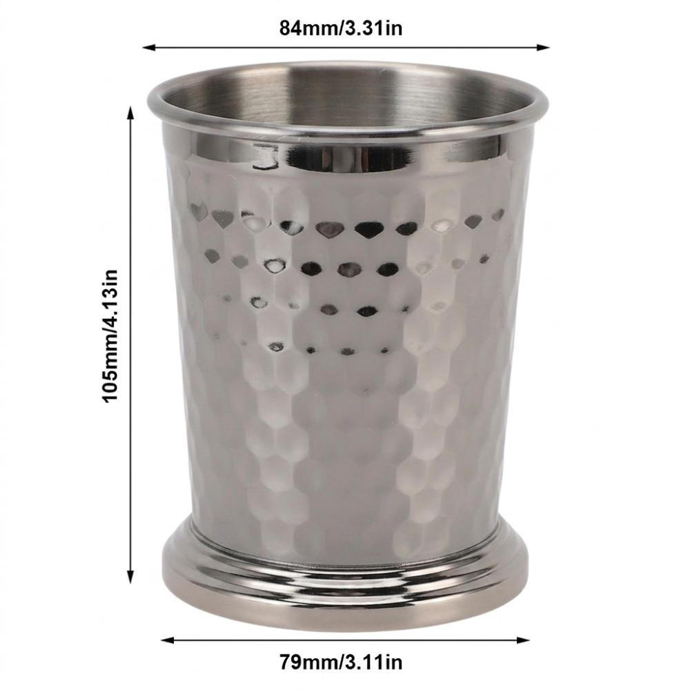 304 Stainless Steel Stainless Steel Drinking Cup Wide Base Stability Beverage Cup Party