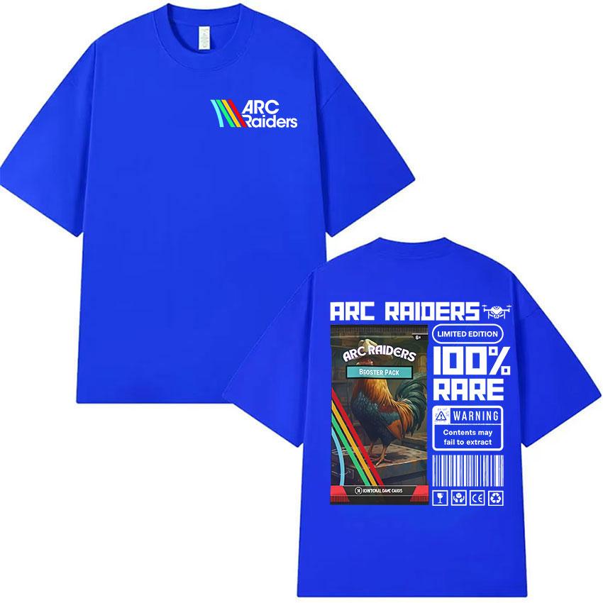 Hot Game Arc Raiders Graphic T Shirt Men Womens Vintage High Quality Fashion Tshirts Casual 100 Cotton Short Sleeve Tshirt
