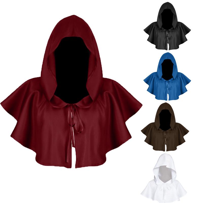 Popular Halloween Monk Grim Reaper Cloak with Hood - Adult Medieval Costume