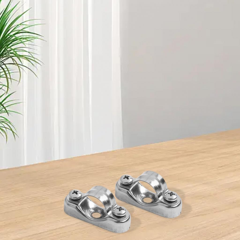 304 Stainless Steel Pipe Support Clamp Bracket for Various Applications