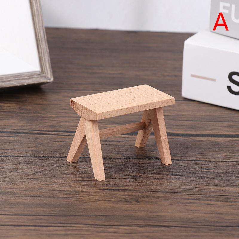 1:12 Миниатюрный кукольный домик в европейском стиле Обеденный стол Стул Скамья Кресло Мебель Модель Декор Игрушка Кукольный Дом Аксессуары