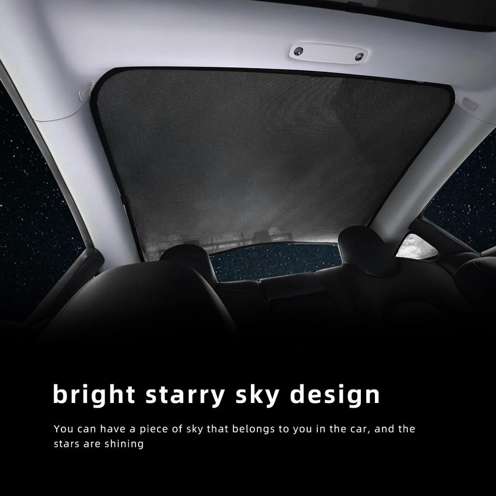 Для Tesla Model 3 2017-2023 автомобильный солнцезащитный козырек со вспышкой в ​​стиле звезды, солнцезащитный козырек на крыше автомобиля, солнцезащитный козырек на окно автомобиля, сетка Model3, заводской магазин