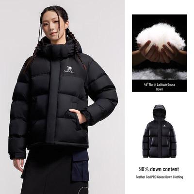 Camel Унисекс Уличная Пуховая Куртка A35CR28312