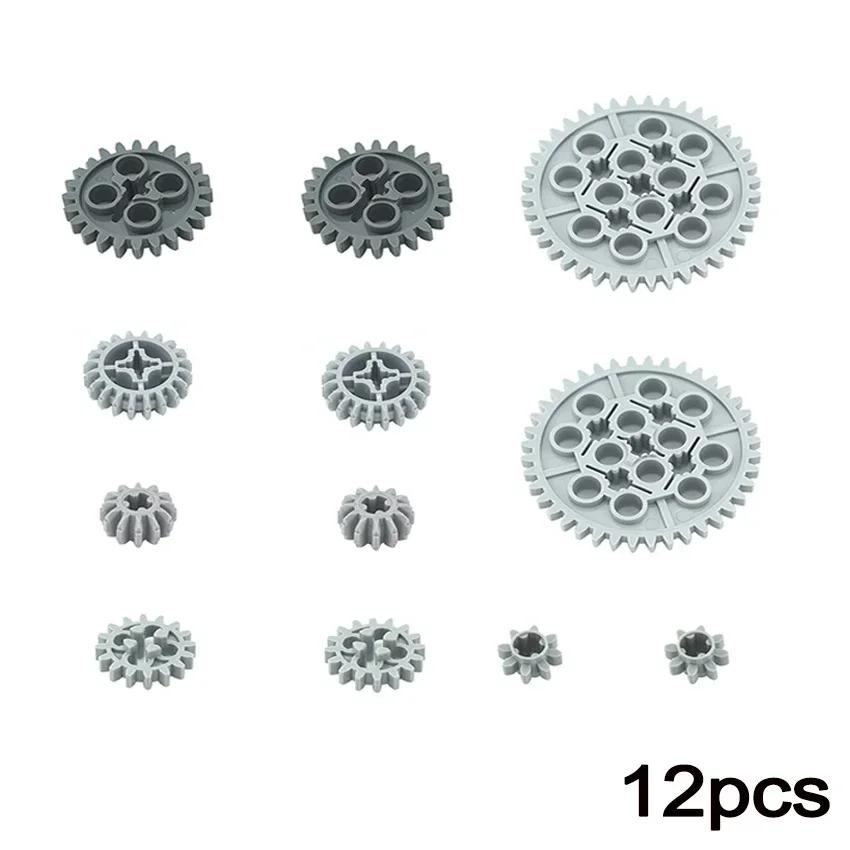 Крупногабаритные Технические Детали Штифт Подъемный Рычаг Кирпичики Без Штырьков Балка Ось Штекер Соединитель Панель Шестерня 9686 Строительные Блоки Совместимые Leduo Игрушки