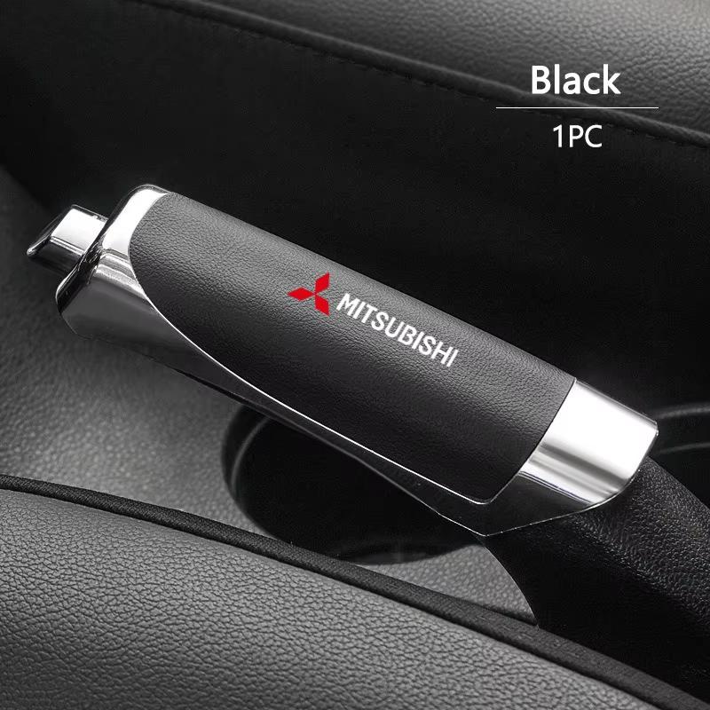 wzvc4 Fashion Car Hand Brake Cover Handbrake Grip Protector Case For Mitsubishi Outlander Lancer 10 9 ASX RALLIART Eclipse L200 Pajero