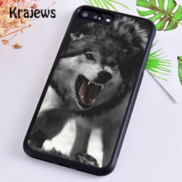 Howl of A Wolf Under The Moon pattern Phone Case Cover For iPhone 17 Air 16 15 14 plus 12 13 pro max