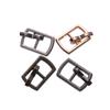 4 colors Mini Ultra-small Diy Dolls Buckles Doll Bags Accessories Belt Buttons Tri-glide Buckle