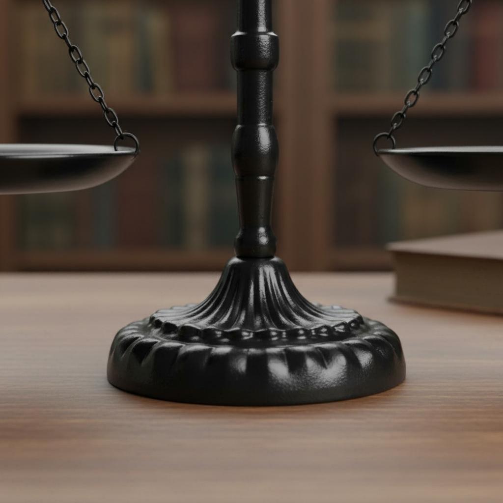 Decorative Balance Scale Antique Finish Vintage Balance Scale Tabletop Decor Freestanding Stable Base for Shelf