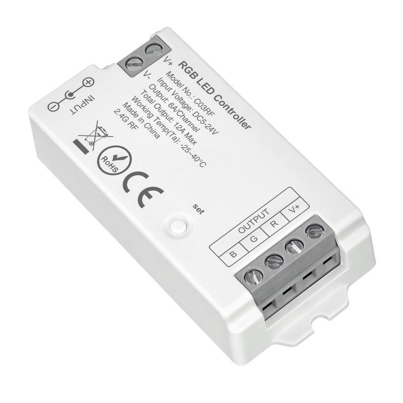 RF Wireless RGB LED Strip Remote Controller C03RF