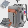 Men's Expandable Trolley Backpack for Business Travel