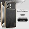 Для Honor 600 600 Pro 600 Lite   Чехол для телефона с полной защитой линз, текстурой золотой нити и защитой от отпечатков пальцев