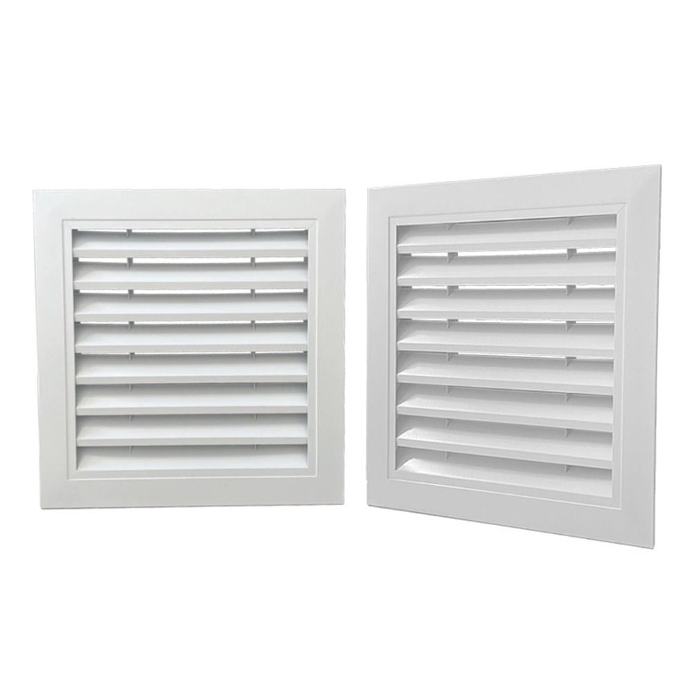 Square Gable Vent White Gable Wall Shed Vent New Vent Cover Exterior Walls