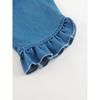 Mark Jenny Girls' Soft Lace Denim Cropped Pants Children's Pants 2026 Spring/Summer New Model 551777