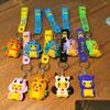 Cute Pokemon Pikachu Gengar Keychain Keyring Pendant Accessories Cartoon Key Chains Toy  Gift