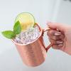 Новые 100% медные кружки Pure Solid Moscow Mule PURE Copper Mugs-Shaped 400ml Cocktail Cups Beer Milk Mug Drinkware