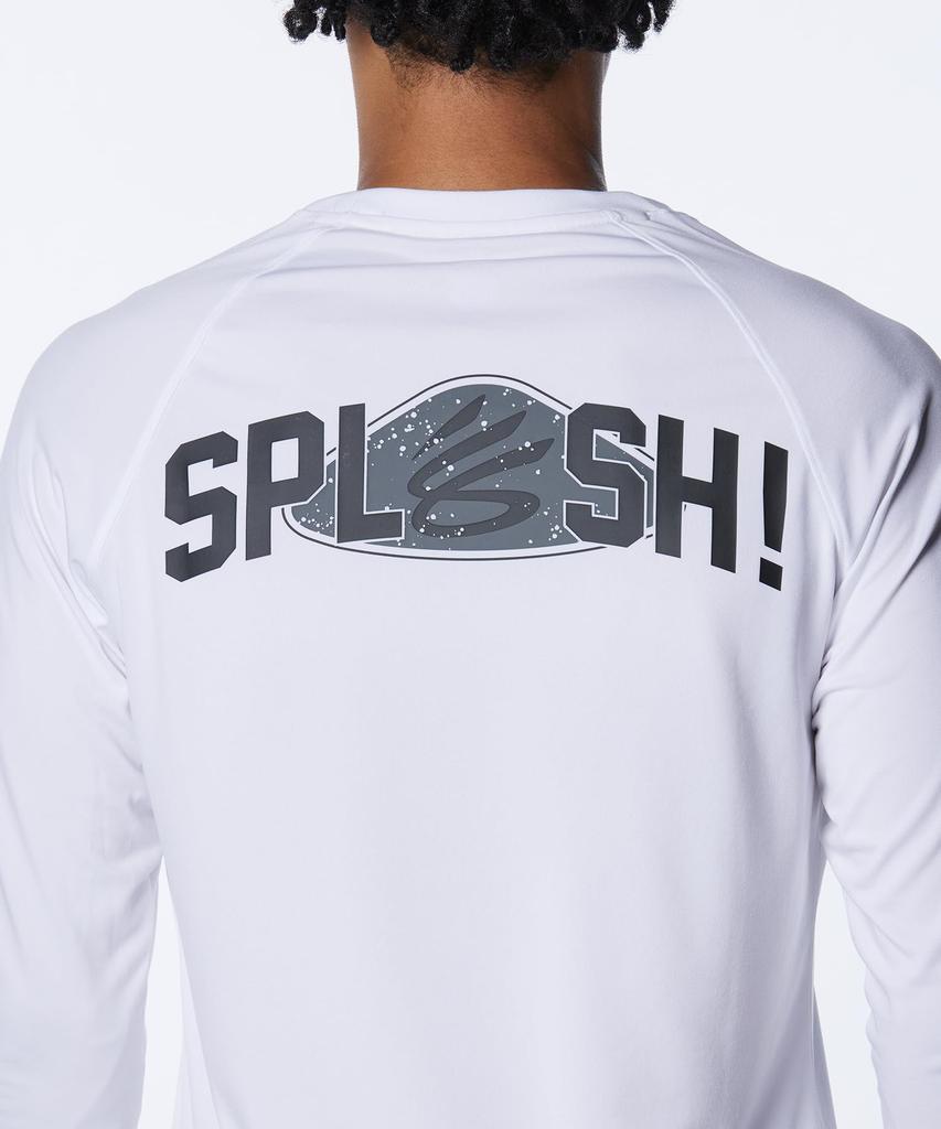 CURRY TECH GRAPHIC LS LG [Under Armour] ФУТБОЛКА, Белый, Черный,