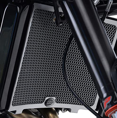R&G Radiator Guard for Triumph Daytona Moto2 765 (20-) Aluminum, Titanium Color, RG-RAD0261TI