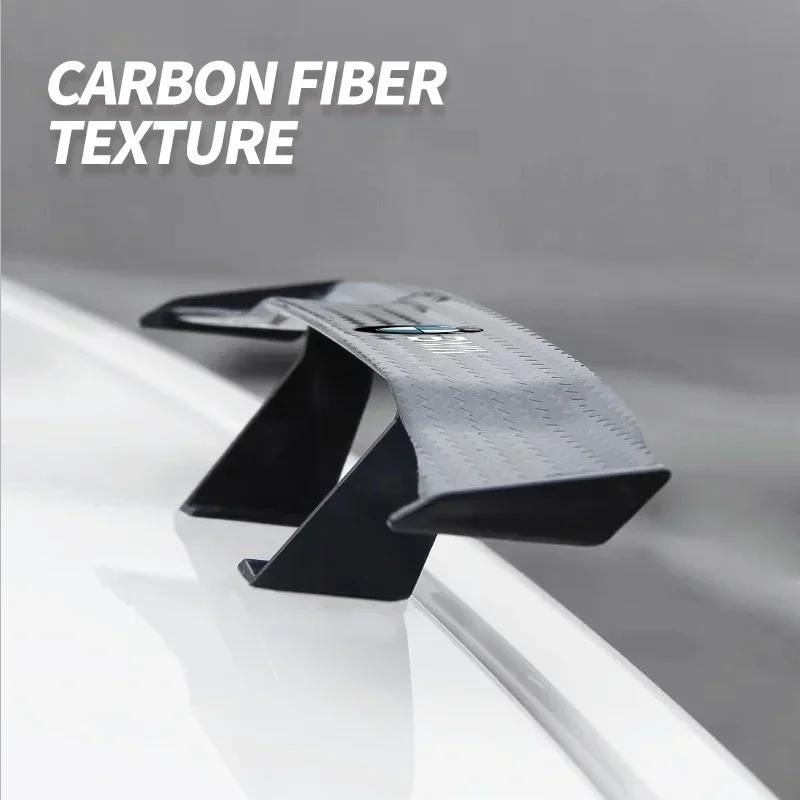 1 шт. Мини-спойлер на заднее крыло гоночный из углеродного волокна для автомобиля BMW X3 X5 M5 M3 E46 E90 E60 F10 E39 F30 E36 G30 E87 E70 E91 E30