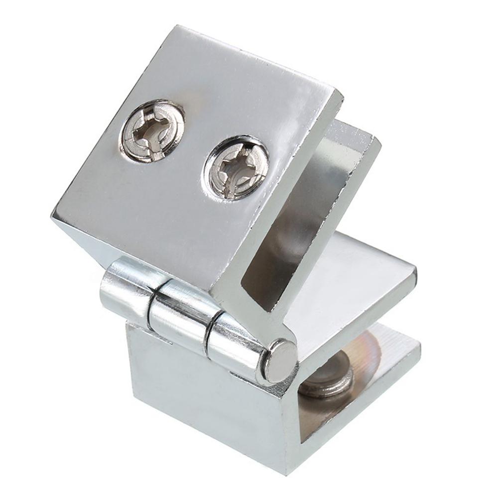 Board Hardware for Wine Cabinet Glass Fixing Clip Cupboard Clamp Glass Door Hinge Door Hinges