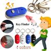 Smart Locator Whistle Anti-Lost Keychain Tracker LED Key Finder Sound Control