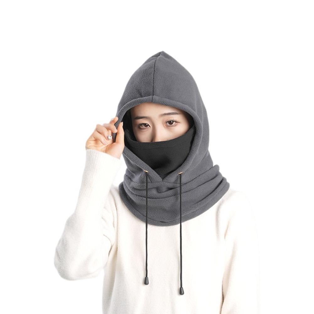 Ветрозащитная маска капюшон шапки флисовый пуловер шапка модная походная велосипедная шапка женская